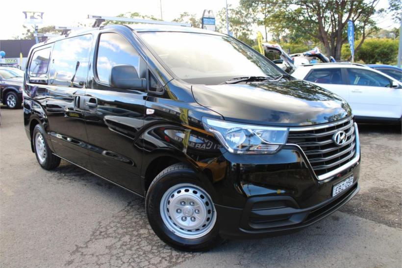 Black 2019 Hyundai Iload Crew Van Crew 6S Liftback