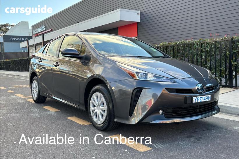 Grey 2021 Toyota Prius Hatchback Base (Hybrid)