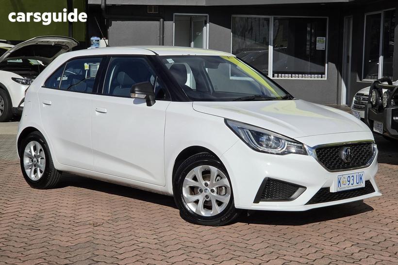 White 2021 MG MG3 Hatchback Core