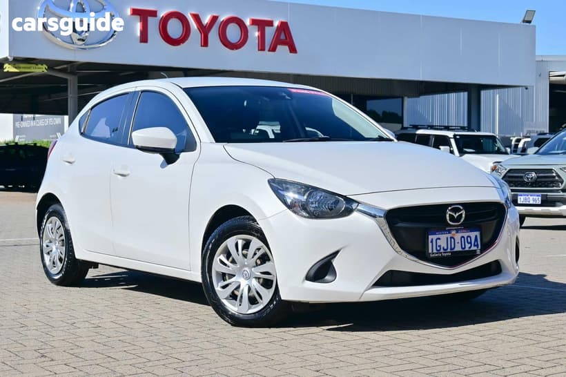 White 2017 Mazda 2 Hatchback Neo