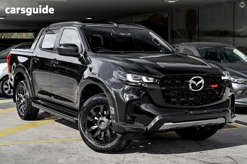 Black 2026 Mazda BT-50 Dual Cab Pick-up Sp (4X4)