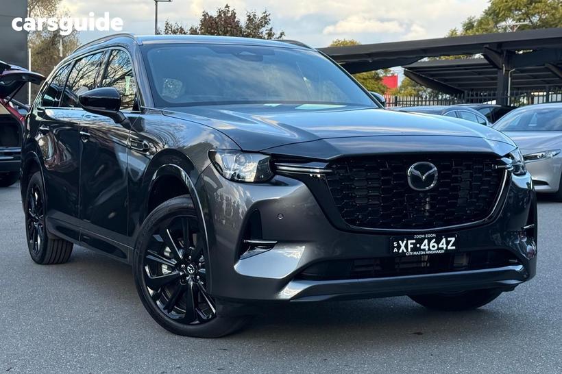 Grey 2025 Mazda CX-80 Wagon D50E Azami