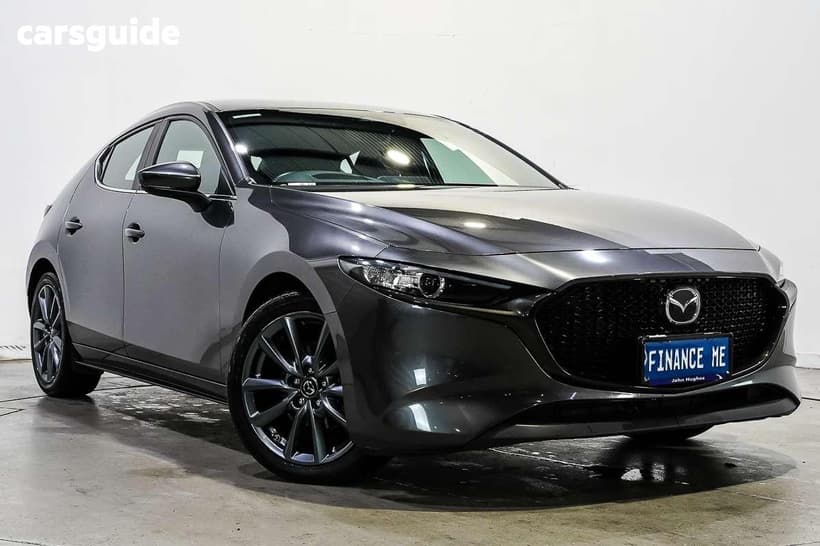 Grey 2024 Mazda 3 Hatchback G20 Evolve