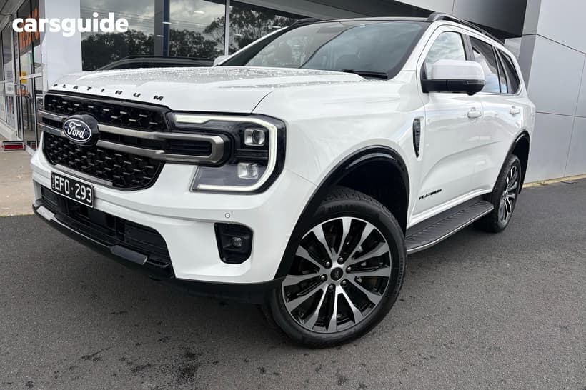 White 2026 Ford Everest Wagon Platinum (4Wd)