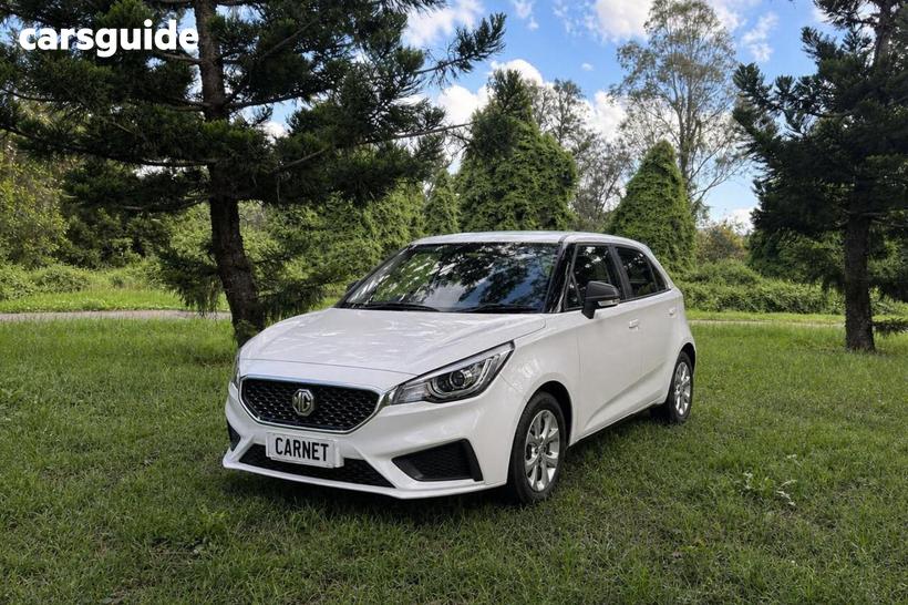 White 2022 MG MG3 Hatchback Core