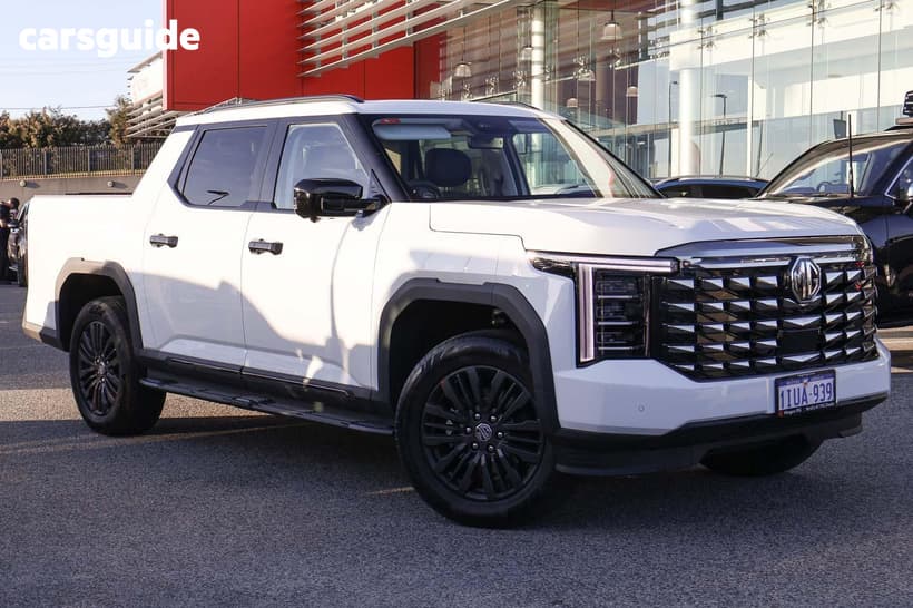 White 2025 MG Mgu9 Double Cab Pick Up Explore Pro