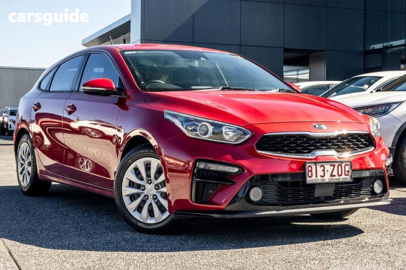 Red 2019 Kia Cerato Hatchback Sport
