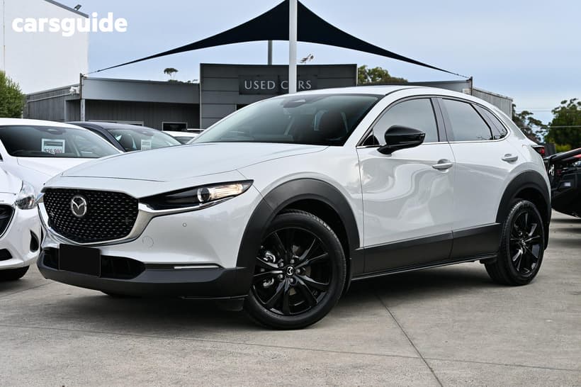 White 2023 Mazda CX-30 Wagon G25 Gt Sp (Fwd)