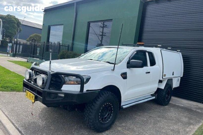 White 2021 Ford Ranger Super Cab Utility Xl 3.2 (4X4)