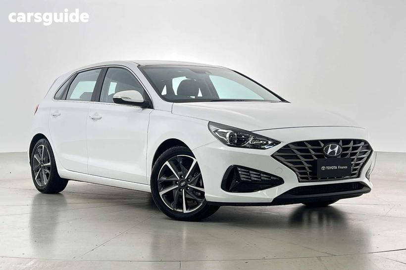 White 2022 Hyundai I30 Hatchback Elite