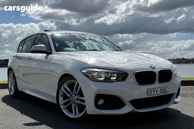 White 2015 BMW 118I Hatchback Sport Line