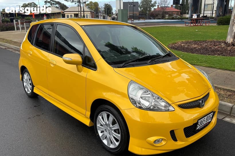 Yellow 2006 Honda Jazz Hatchback Vti-S