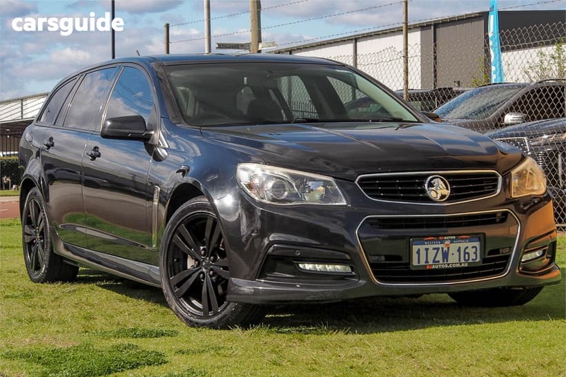 Black 2013 Holden Commodore Sportswagon Sv6
