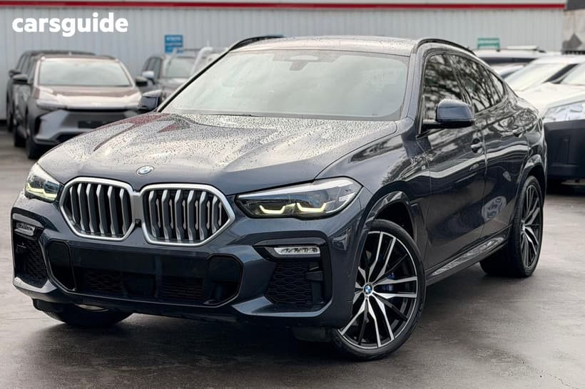 Grey 2019 BMW X6 Coupe Xdrive30D M Sport