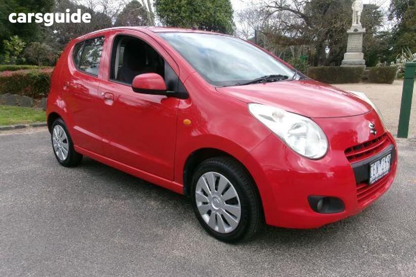 Red 2012 Suzuki Alto Hatchback Gl