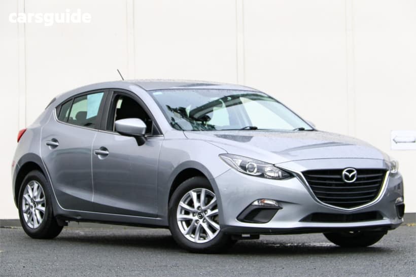 Silver 2014 Mazda 3 Hatchback Maxx