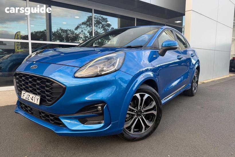 Blue 2023 Ford Puma Hatchback St-Line