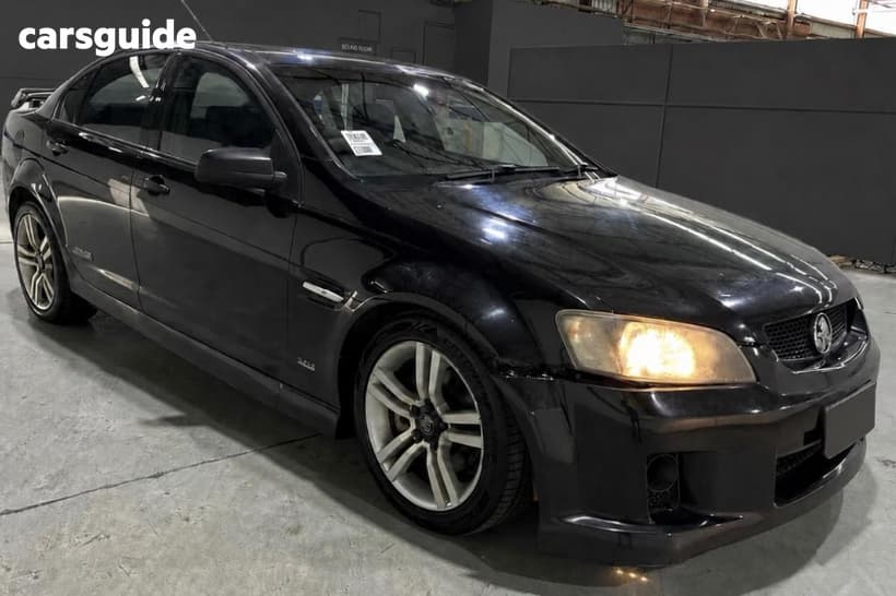 Black 2009 Holden Commodore Sedan Ss