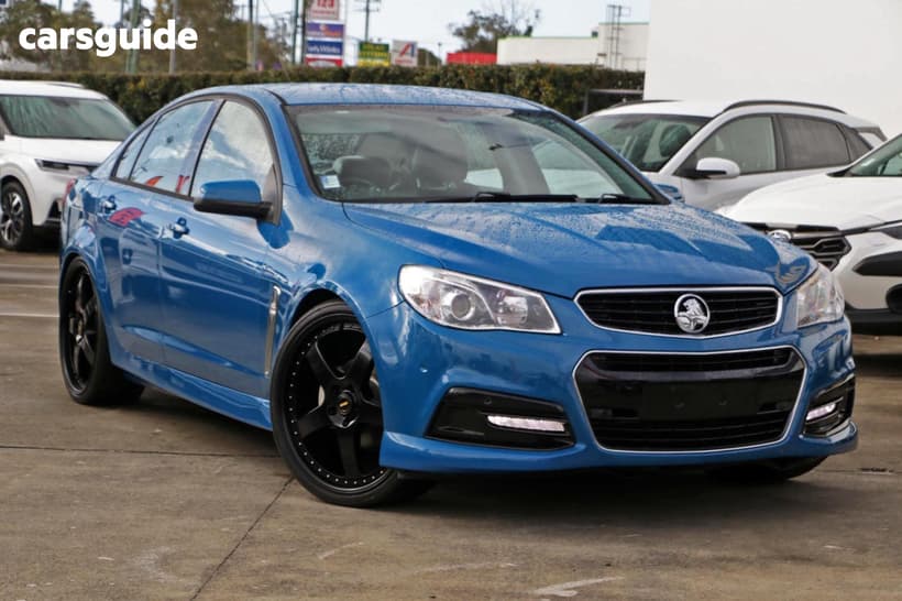 Blue 2013 Holden Commodore Sedan Sv6