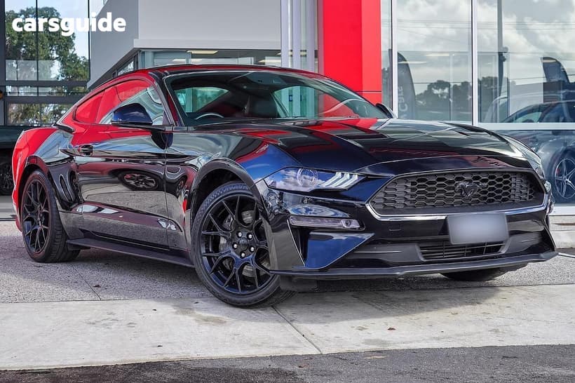 Black 2018 Ford Mustang Coupe Fastback 2.3 Gtdi
