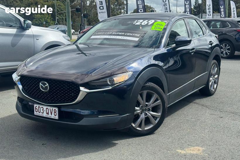 Blue 2021 Mazda CX-30 Wagon G25 Touring (Fwd)