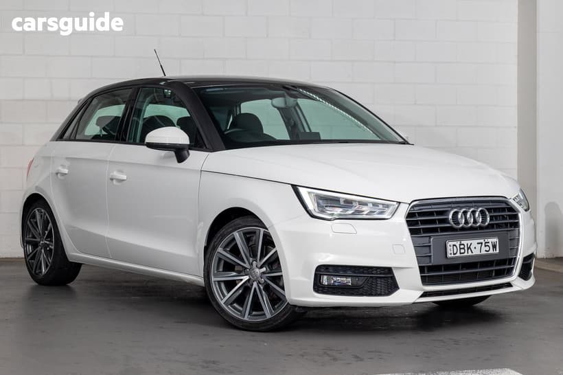 White 2015 Audi A1 Hatchback Sportback 1.4 Tfsi Sport
