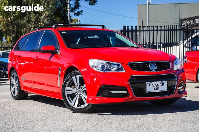 Red 2014 Holden Commodore Sportswagon Ss