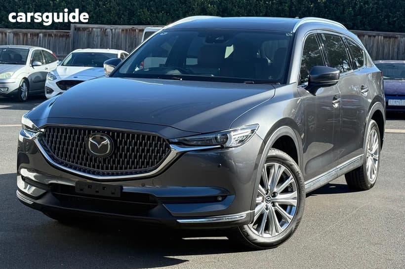Grey 2021 Mazda CX-8 Wagon Asaki Le (Awd)