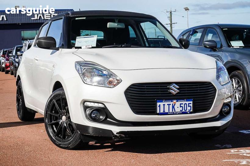 White 2018 Suzuki Swift Hatchback Gl Navigator