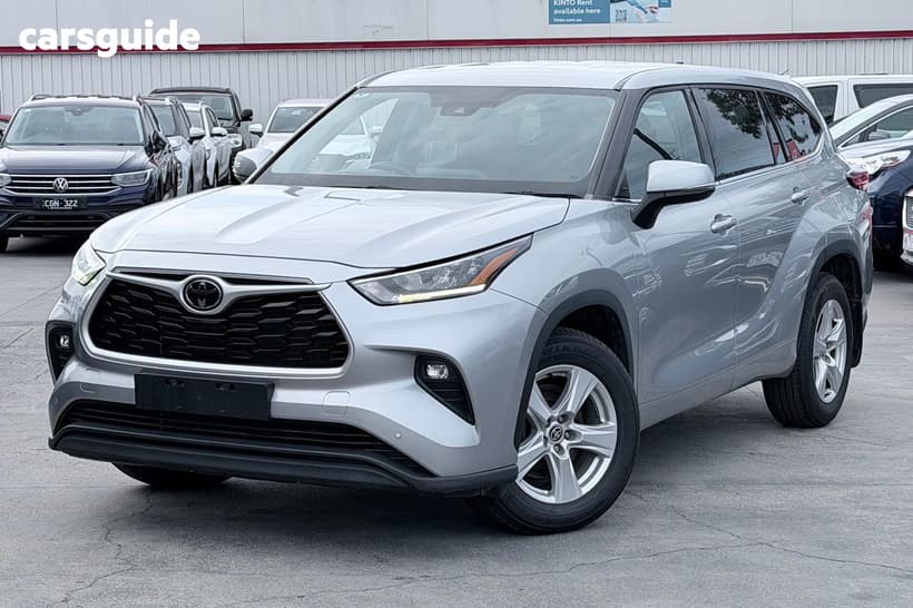 Silver 2022 Toyota Kluger Wagon Gx 2Wd