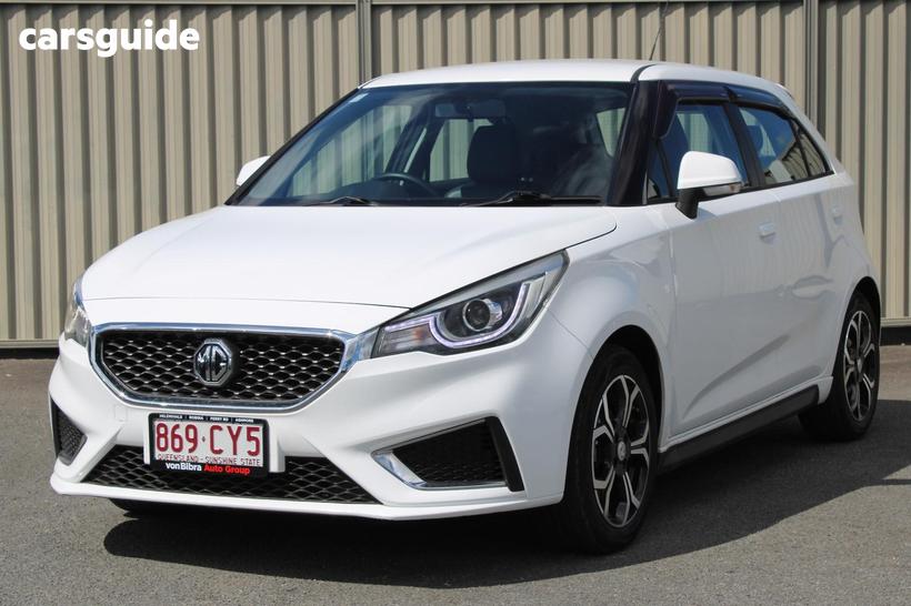 White 2021 MG MG3 Hatchback Excite (With Navigation)