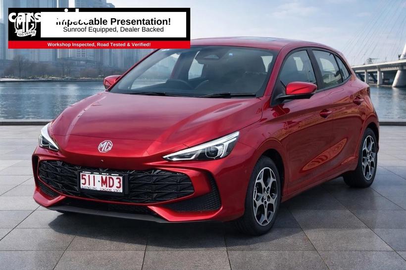Red 2024 MG MG3 Hatchback Essence