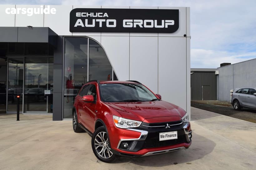 Red 2017 Mitsubishi ASX Wagon Ls (4Wd)