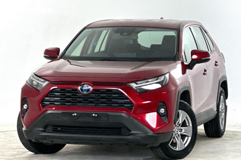 Red 2023 Toyota RAV4 Wagon Gx (2Wd) Hybrid