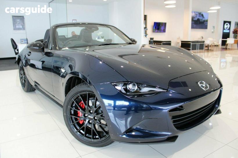 Blue 2026 Mazda MX-5 Convertible G20 Roadster Gt Rs