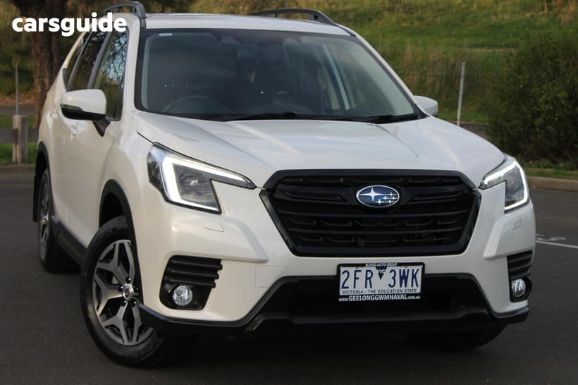 White 2022 Subaru Forester Wagon 2.5I-L (Awd)