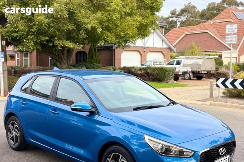 Blue 2017 Hyundai I30 Hatchback Active