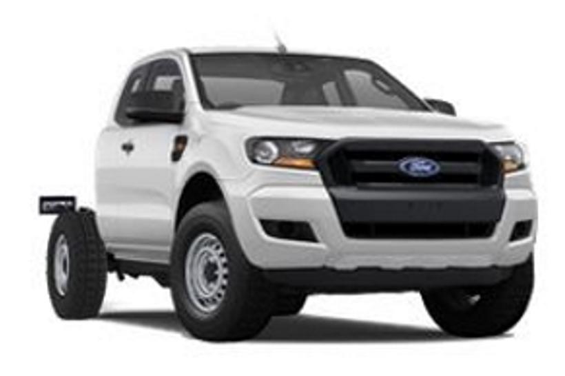 White 2015 Ford Ranger Super Cab Chassis Xl 2.2 Hi-Rider (4X2)