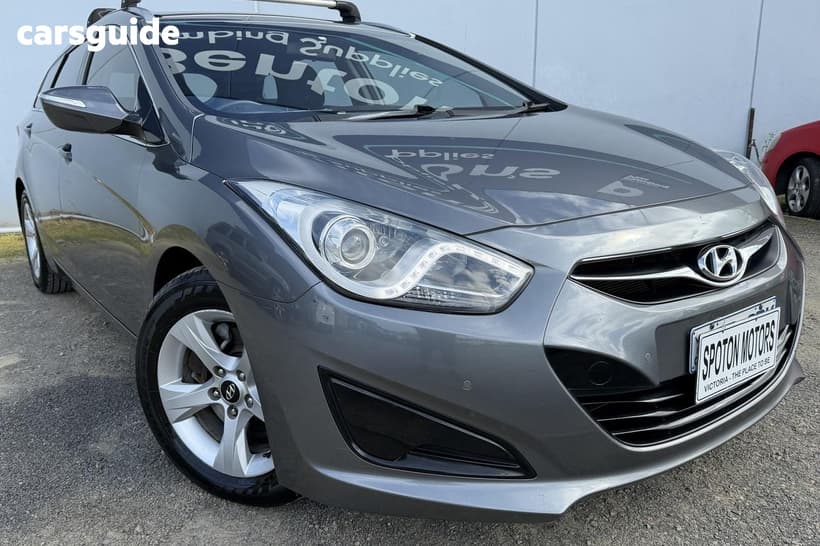 Silver 2014 Hyundai I40 Wagon Active