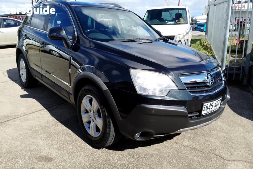 Black 2010 Holden Captiva Wagon 5 (4X4)