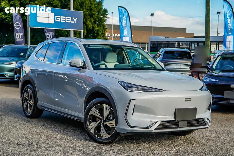 Silver 2026 Geely EX5 Wagon Inspire Extended Range