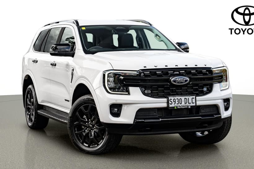 White 2024 Ford Everest Wagon Sport (4Wd)