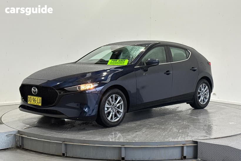 Blue 2025 Mazda 3 Hatchback G20 Pure