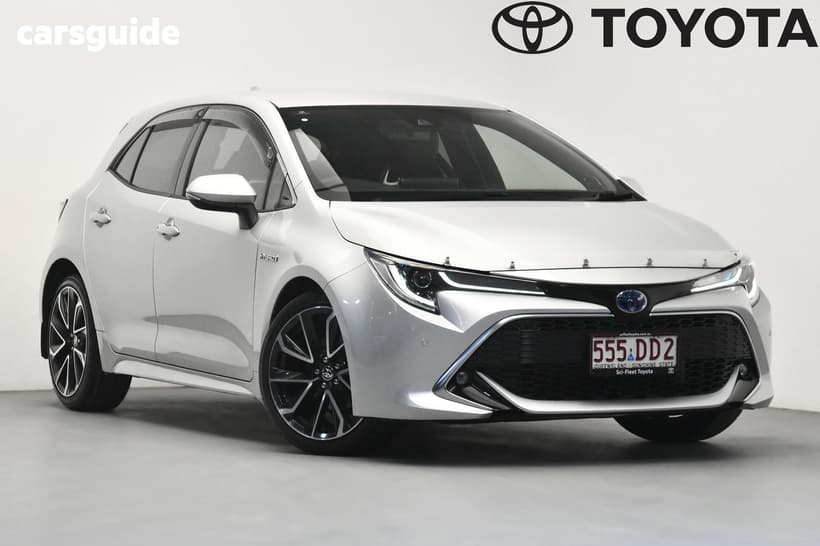 Silver 2021 Toyota Corolla Hatchback Zr Hybrid