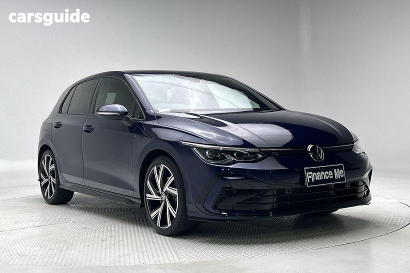Blue 2022 Volkswagen Golf Hatchback 110Tsi R-Line