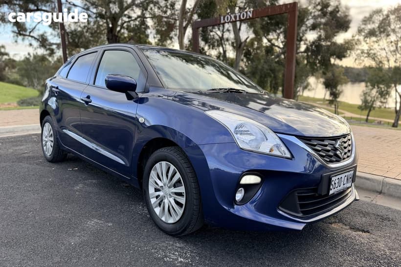 Blue 2021 Suzuki Baleno Hatchback Gl