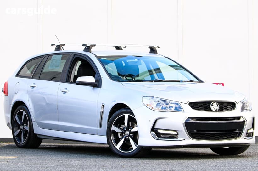 Silver 2017 Holden Commodore Sportswagon Sv6