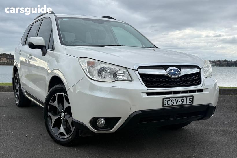 White 2014 Subaru Forester Wagon 2.5I-S