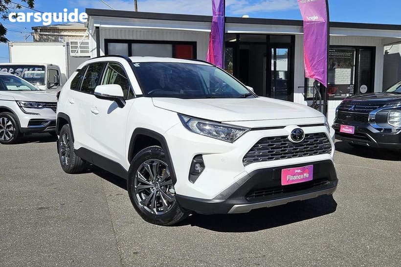 White 2024 Toyota RAV4 Wagon Gxl (2Wd)