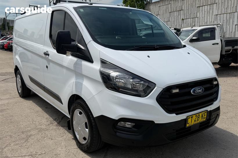 White 2018 Ford Transit Custom Van 340L (Lwb)